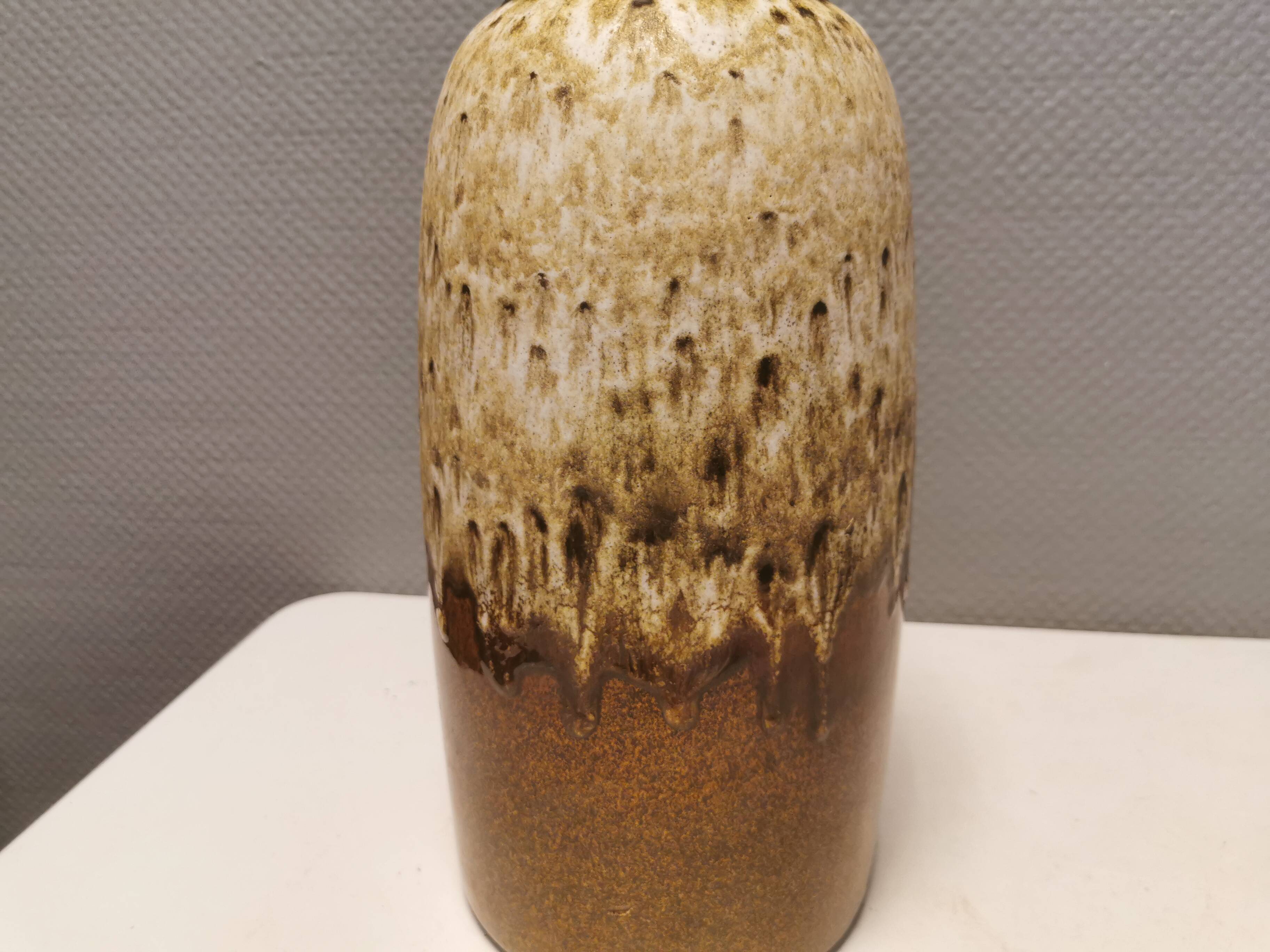 Large floor vase, from West Germany, 1970s.