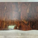 Art Decò console in mahogany burl