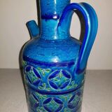 Enamelled sandstone pitcher