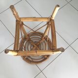 Stool wicker