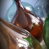 Demijohn 25L transparent round