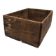 Old wooden box, industrial