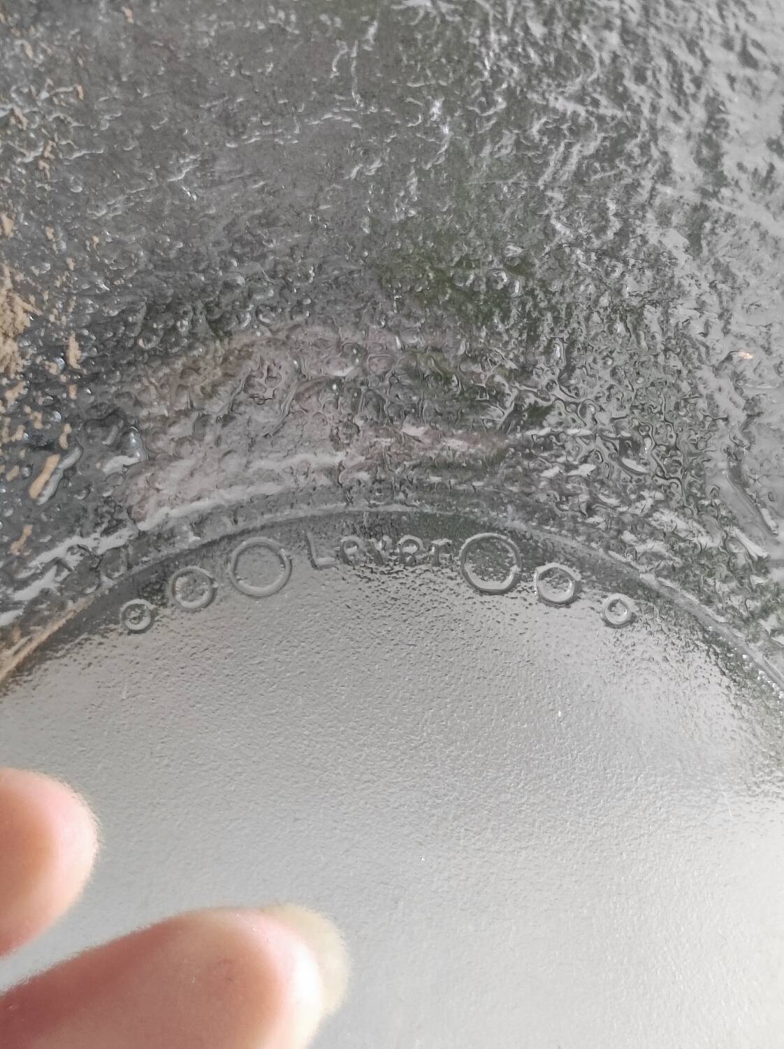 Mini saladier en verre