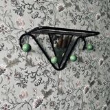 Metal coat racks with mirror
