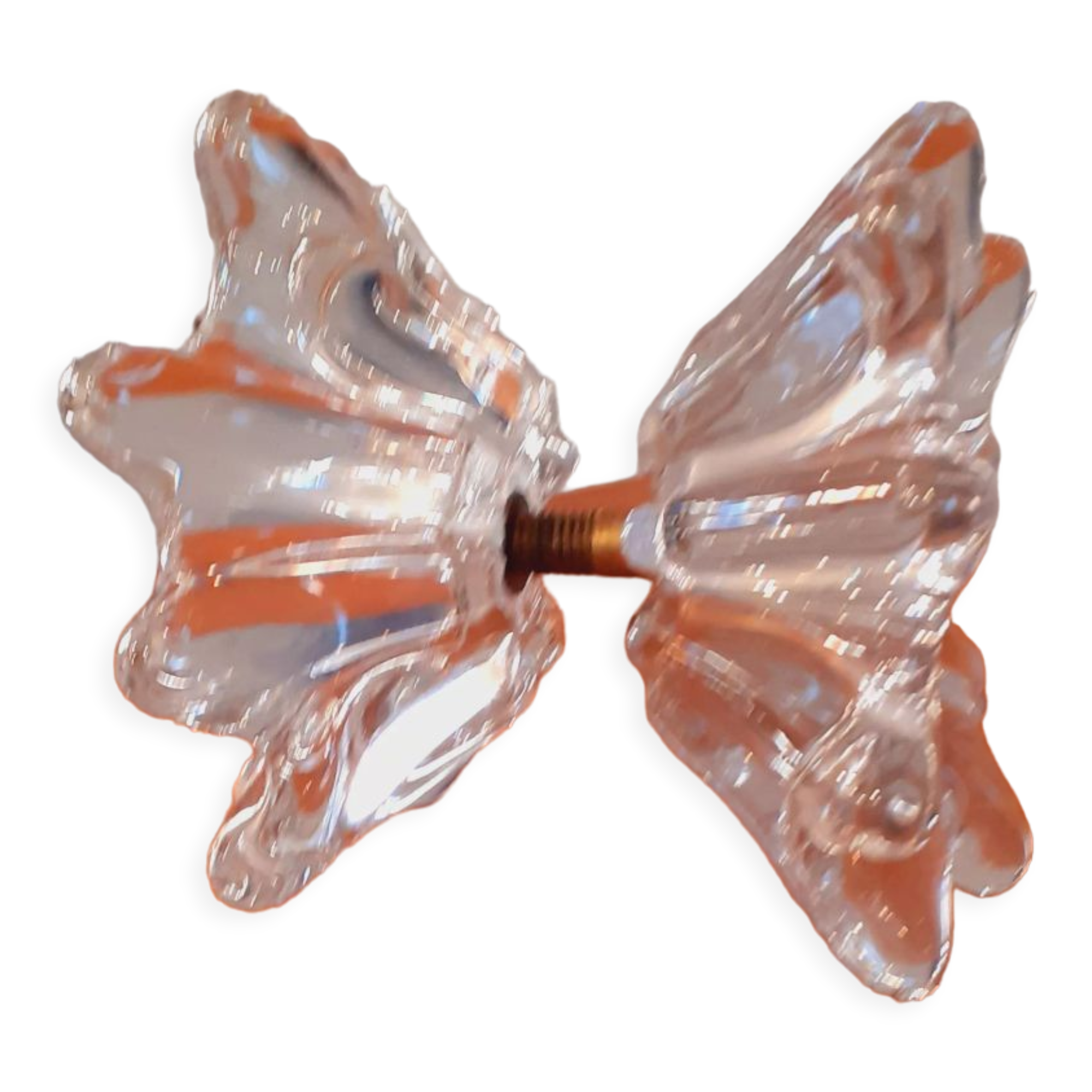 50 year year freeform molded glass door handle