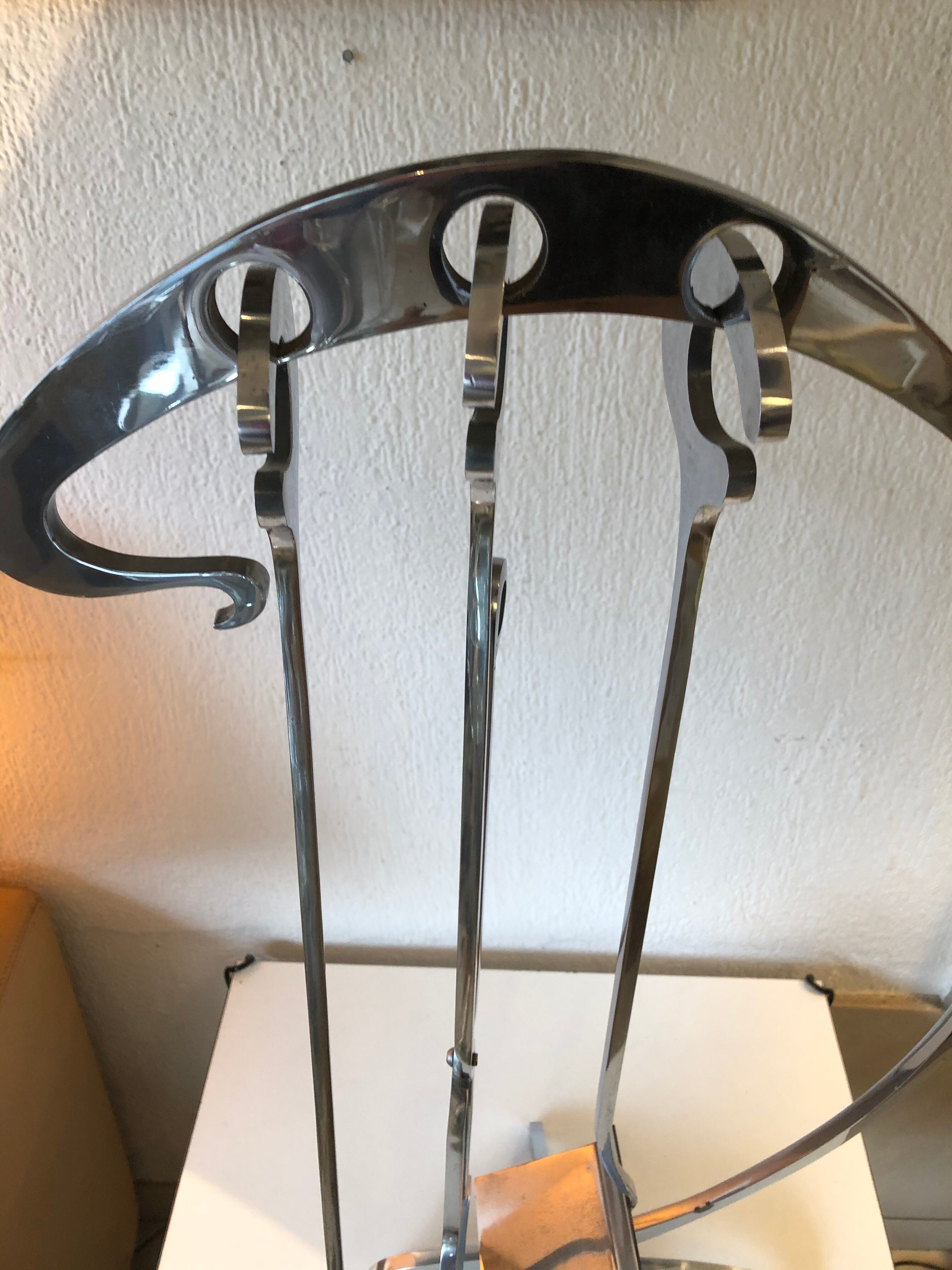 Fireplace needed for Inox creation 1970