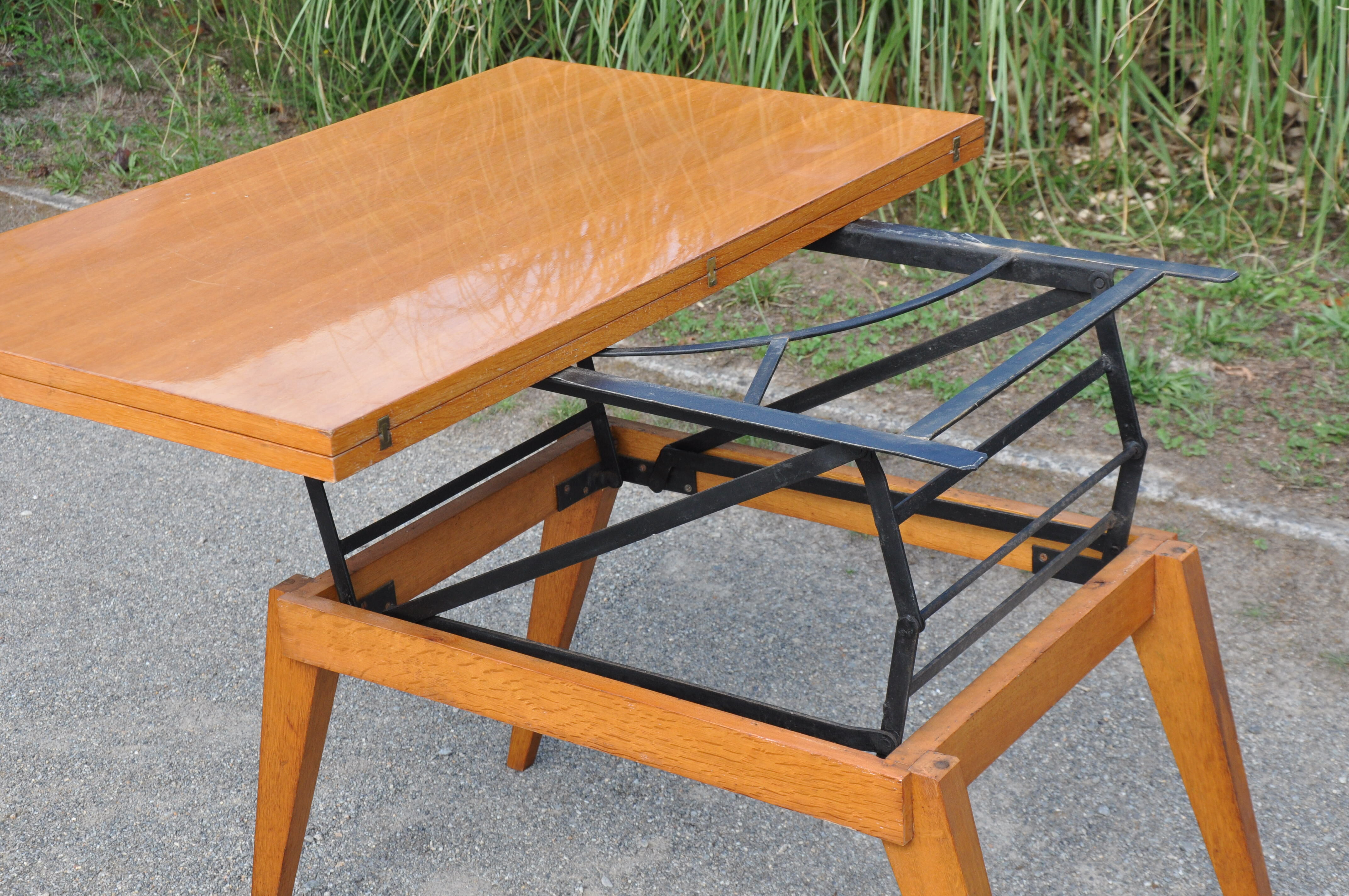 Table basse relevable Albert Ducros