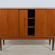 Danish high sideboard in teak, 1960s