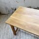 Table de ferme chêne doré 160cm