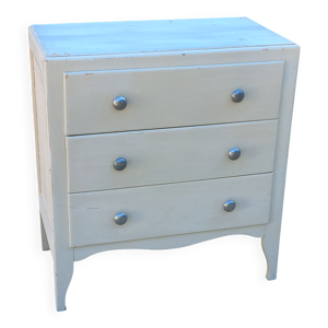 Commode vintage 3 tiroirs