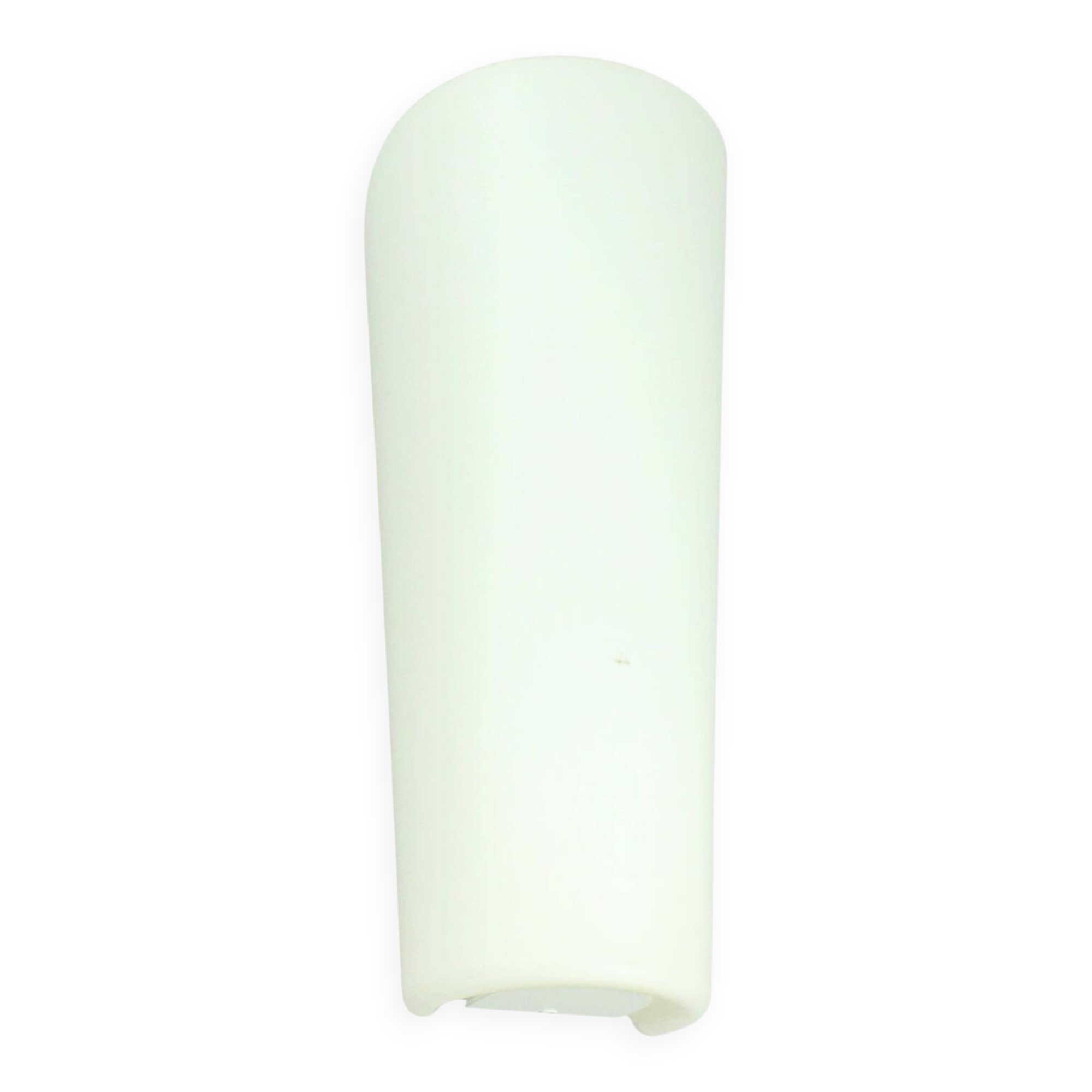 XL Mid Century Modern Opaline Glass Wall Lamp By Wagenfeld For P&P, 1950s
