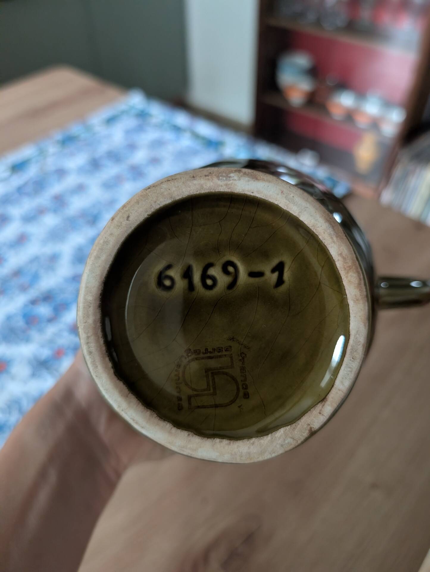 Wine jug "in vino veritas"