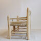 Banquette marocain en bois et corde