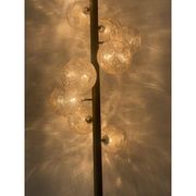 Contemporary Spheres With Gold Murano Glass Burnished Floor Lamp