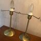 Pair of vintage table lamps Honsel Leuchten
