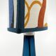 Crystal lamp • Kosta Boda • Sweden • 1960s and custom lampshade