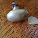 pair of old brass button handles