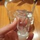 Carafe à décanter / whisky verre épais