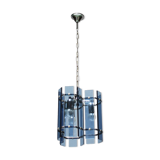 Suspended glass faceted