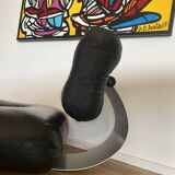Lounge Alta low and its ottoman By Oscar Niemeyer for international furniture -
