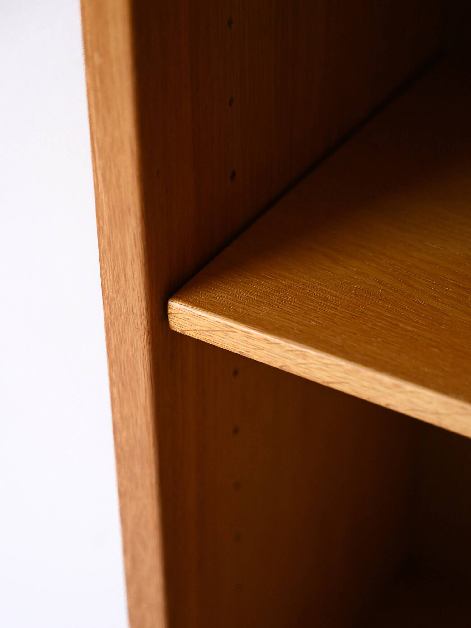 Scandinavian oak bookcase