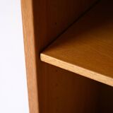 Scandinavian oak bookcase