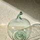 Apple-shaped terrarium vase
