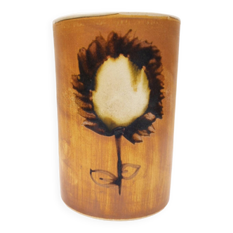 Pottery vase The dove Madeleine Brault