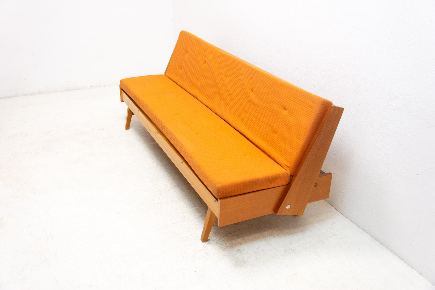 Mid century folding sofabed, 1960´s, Czechoslovakia