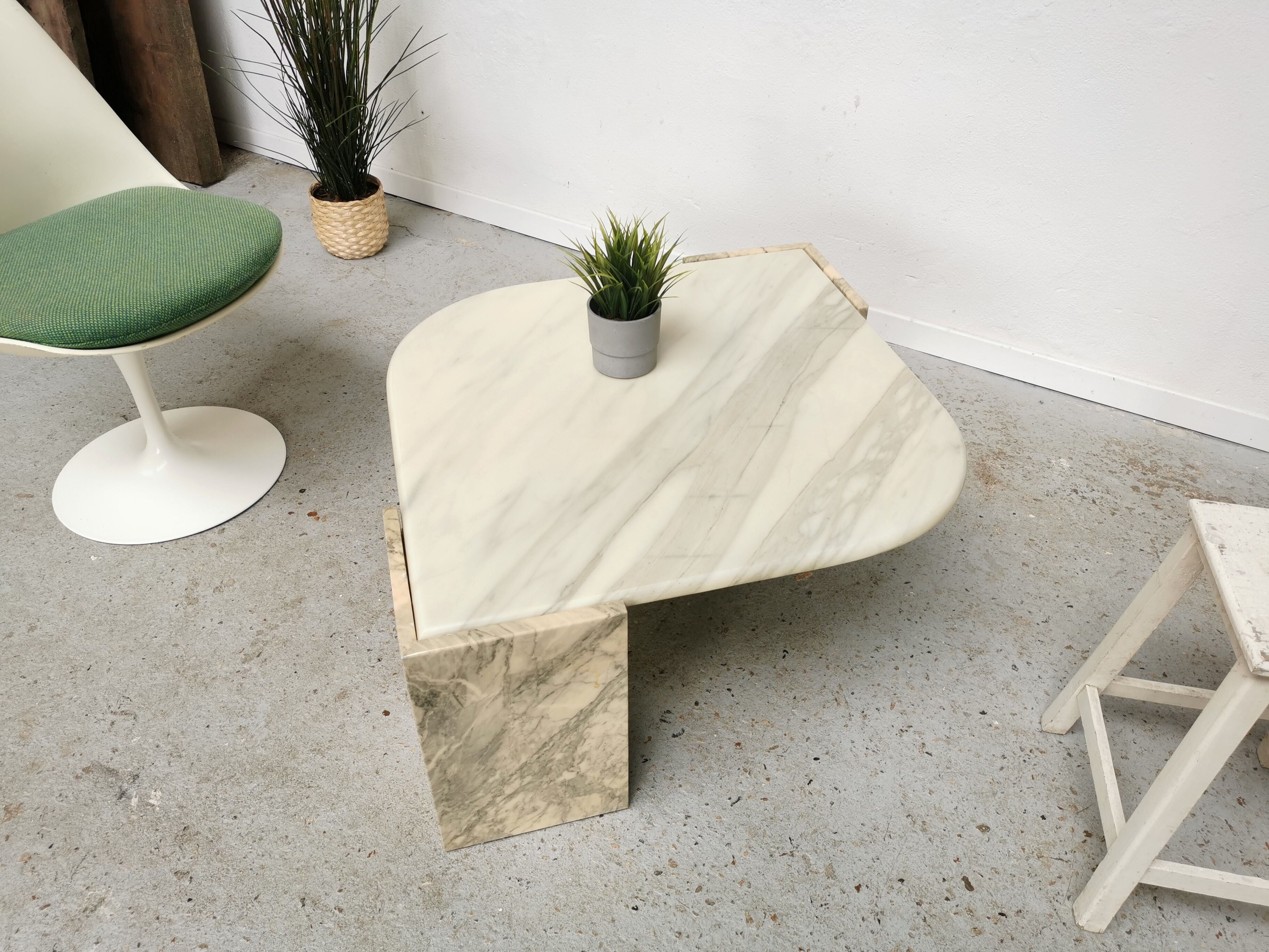 Table basse en marbre Roche Bobois