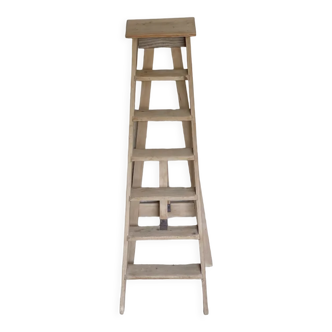 Sandblasted stepladder