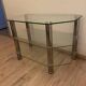 Glass and chrome furniture