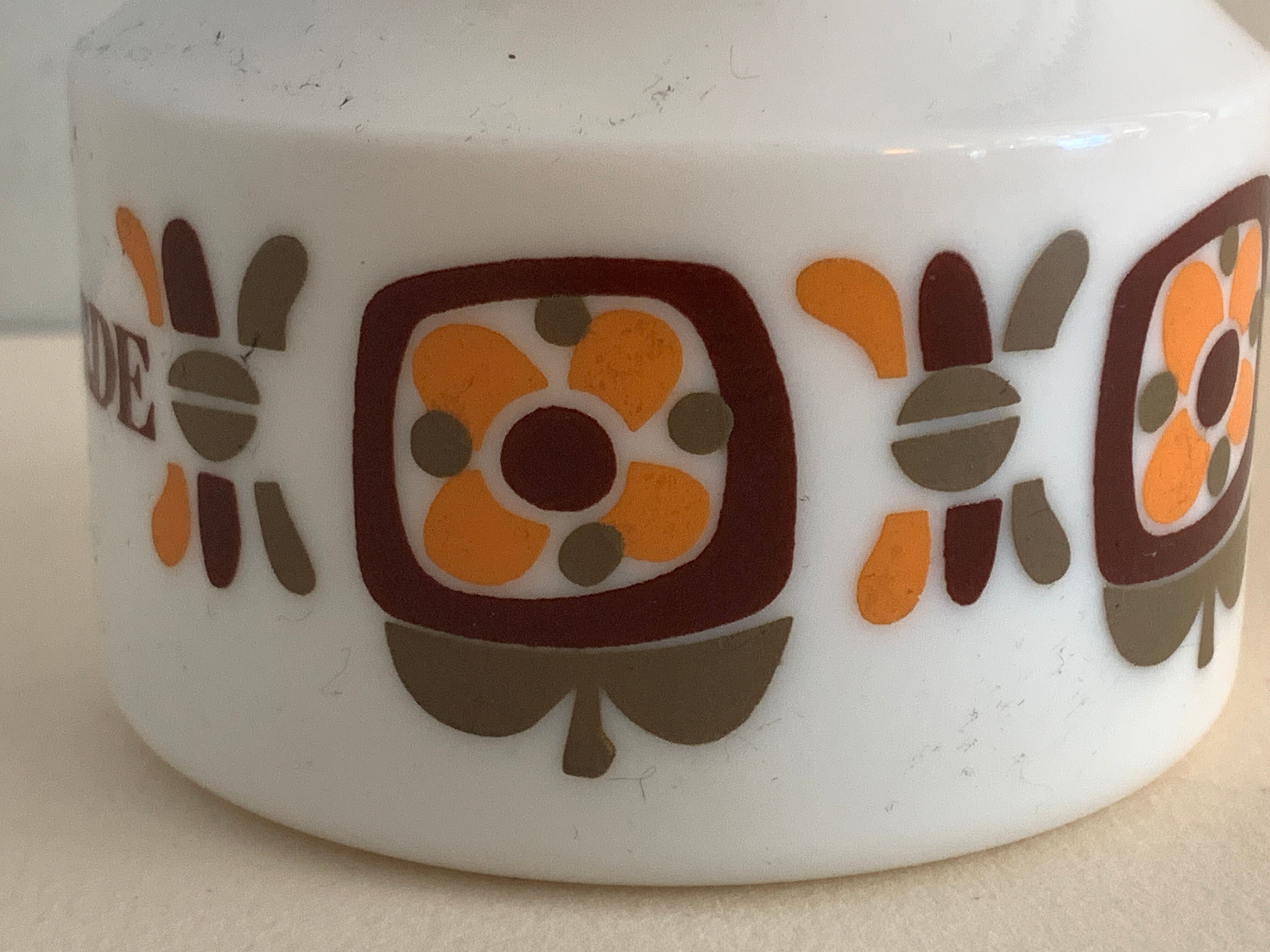 Mustard or Mobil mustard pot