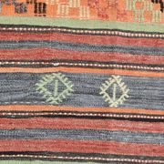 6x7 Handknotted Wool Kilim Rug, 169x211Cm