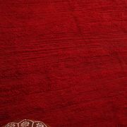 Red Vintage Moroccan Rug 180 x 230 cm, Berber Wool Rug, Handmade Boho Rug