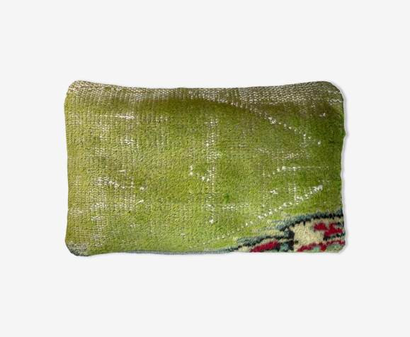 Vintage turkish rug cushion cover, 30 x 50 cm