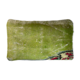 Vintage turkish rug cushion cover, 30 x 50 cm