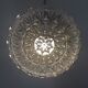 Vintage ceiling lamp / wall lamp - Molded glass - Round shape - 1970