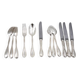 Christofle Galea, lot of 12 dessert pieces, forks, spoons, knives.
