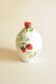 Vintage Biscuit Jar in Majolica - Strawberry Pattern Sweet Jar