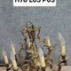 Large Louis XV style chandelier in gilded bronze circa 1950