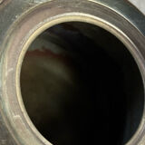 Silver-plated metal teapot, France, Art Deco