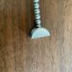 Silver metal spoon Vintage Art Deco
