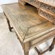 Antique carved oak breton desk France 19th century