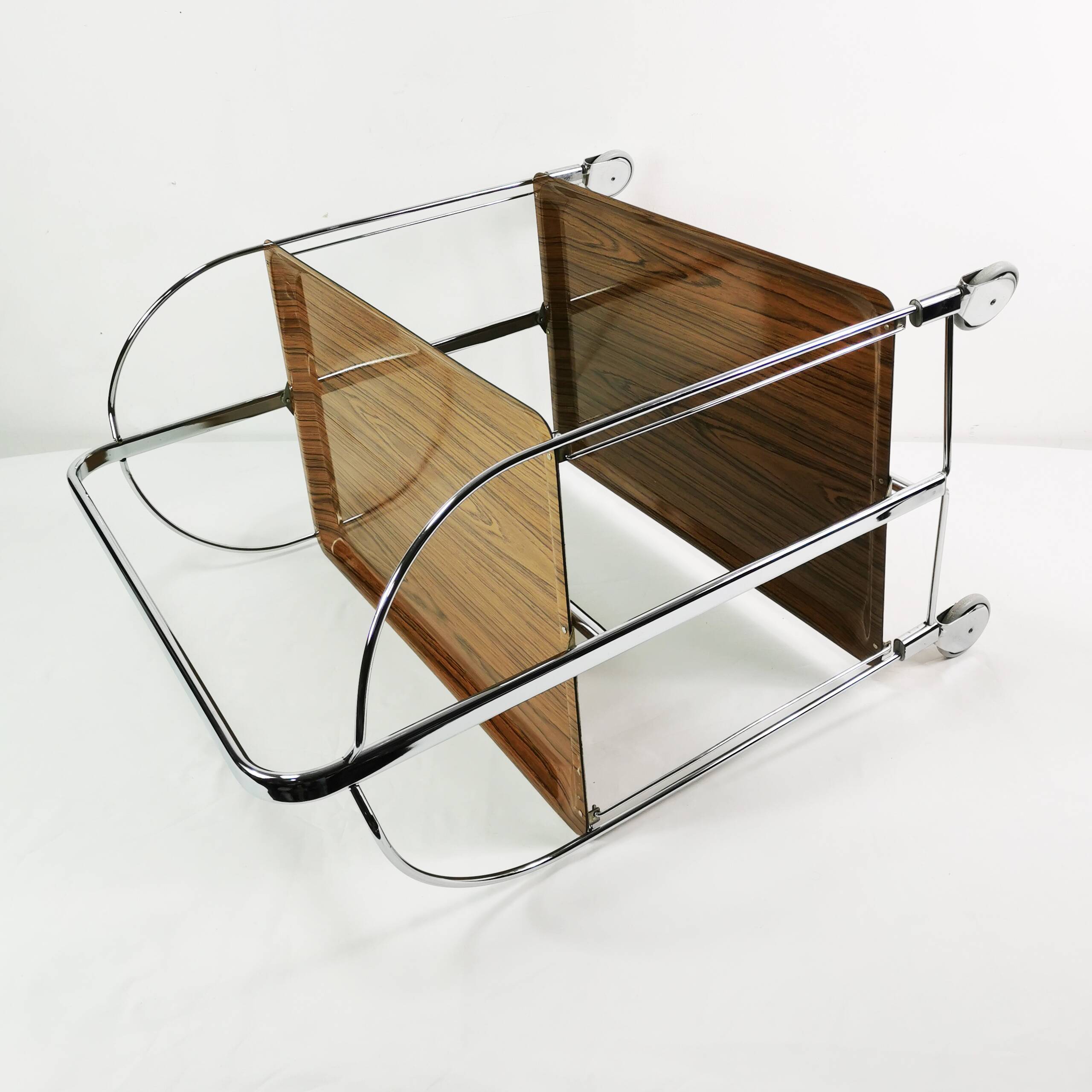 Foldable, mobile Bauhaus bar, Germany 1970s