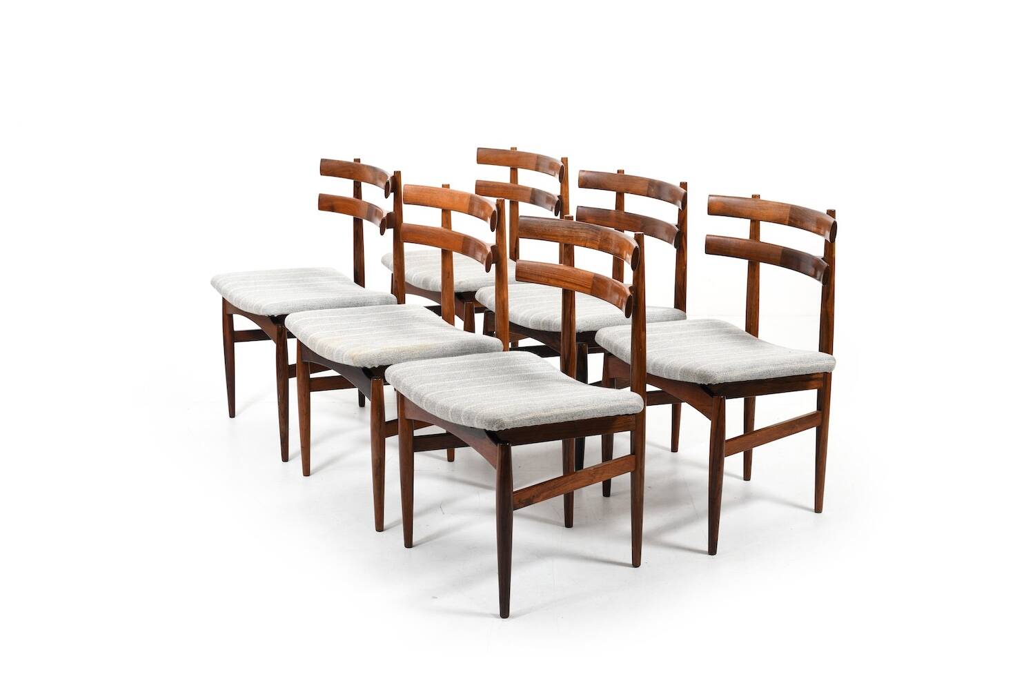 Set of six Poul Hundevad Model 30 Chairs 1960s