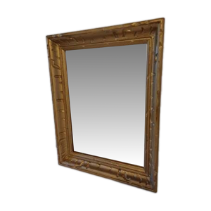 Miroir bois et stuk doré
