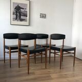 Set of 4 scandinavian chairs