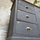 Craft furniture in patinated fir, circa 1950.