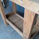 Workbench 100cm old solid wood